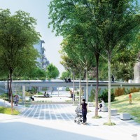 Ανάπλαση του κοινόχρηστου χώρου και της ευρύτερης περιοχής του νέου σταθμού Μετρό ΚΟΛΩΝΑΚΙ | Α' Βραβείο