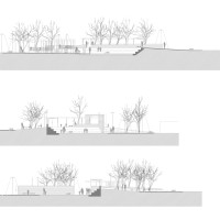 Συμμετοχή στην αρχιτεκτονική μελέτη διαμόρφωσης πλατείας Κυκλάδων (Άνω & Κάτω Λίμνη)